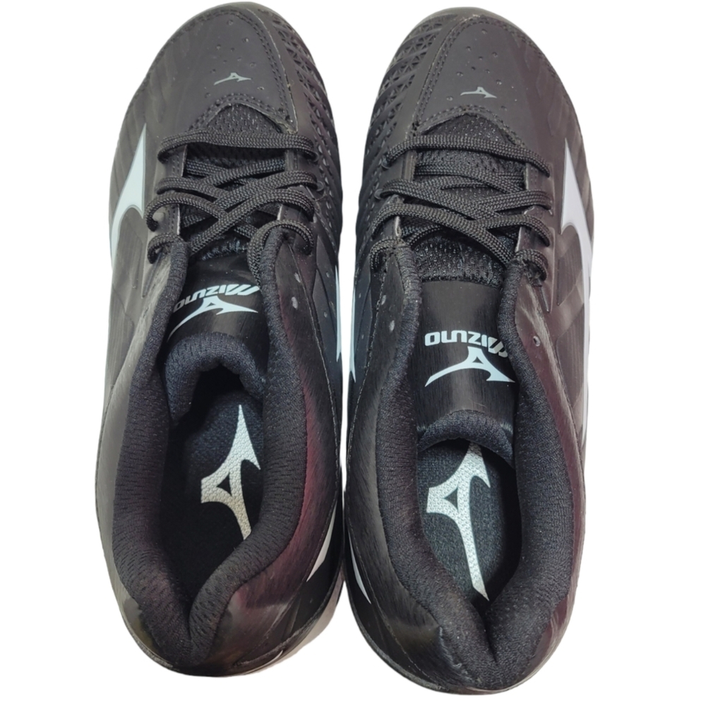 Mizuno Men's Black and White Athletic Cleats - Picture 6 of 6